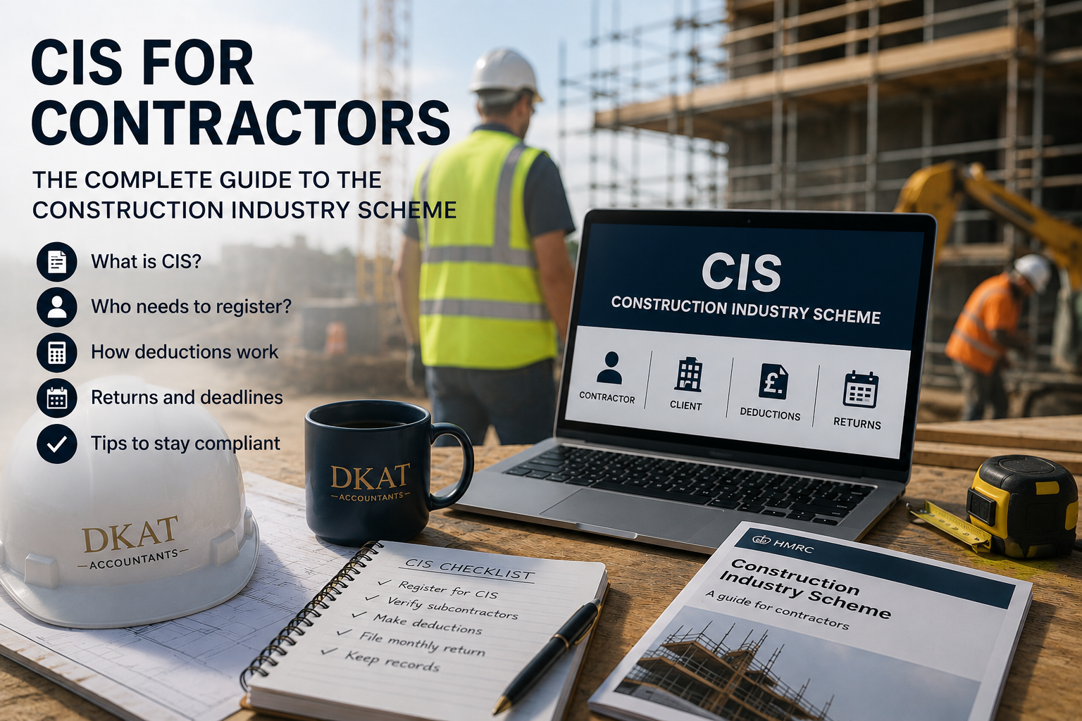 CIS for contractors — Construction Industry Scheme guide