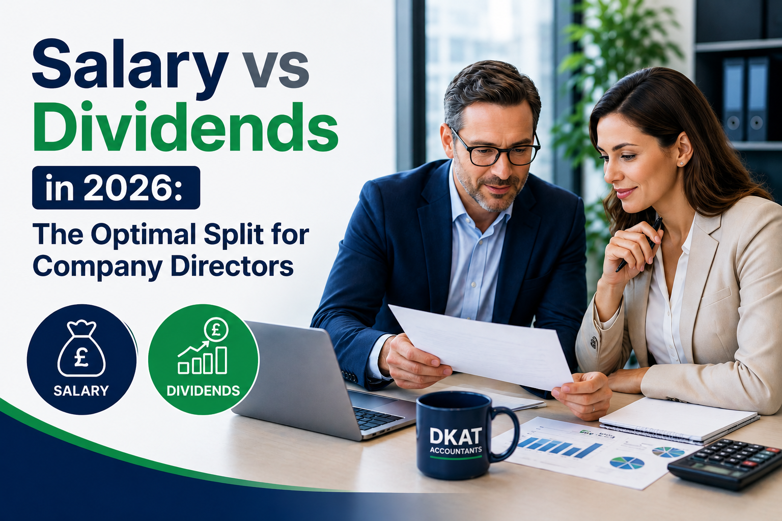 Salary vs dividends 2025/26 — optimal split for company directors