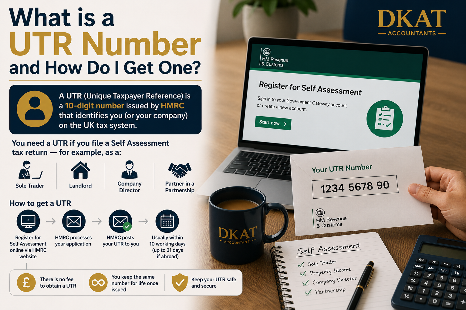 What is a UTR number — HMRC tax reference guide