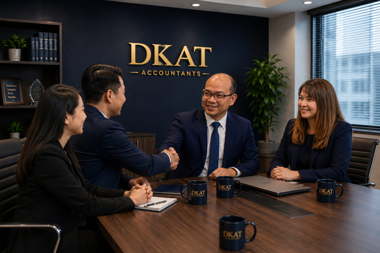Buổi tư vấn tại DKAT Accountants — Kế toán FCCA cho cộng đồng người Việt tại Anh