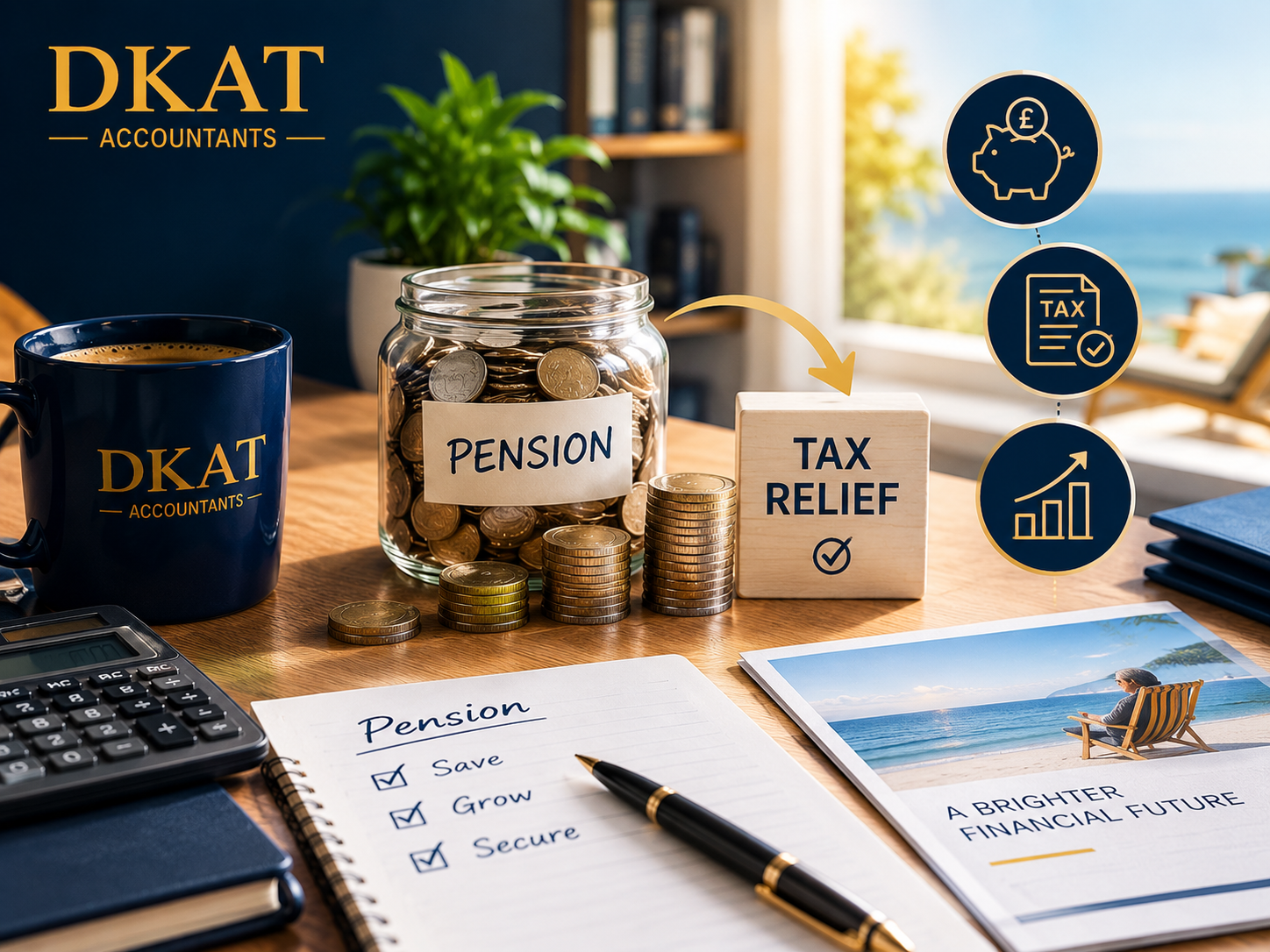 Pension contributions and tax relief explained — how much can you save